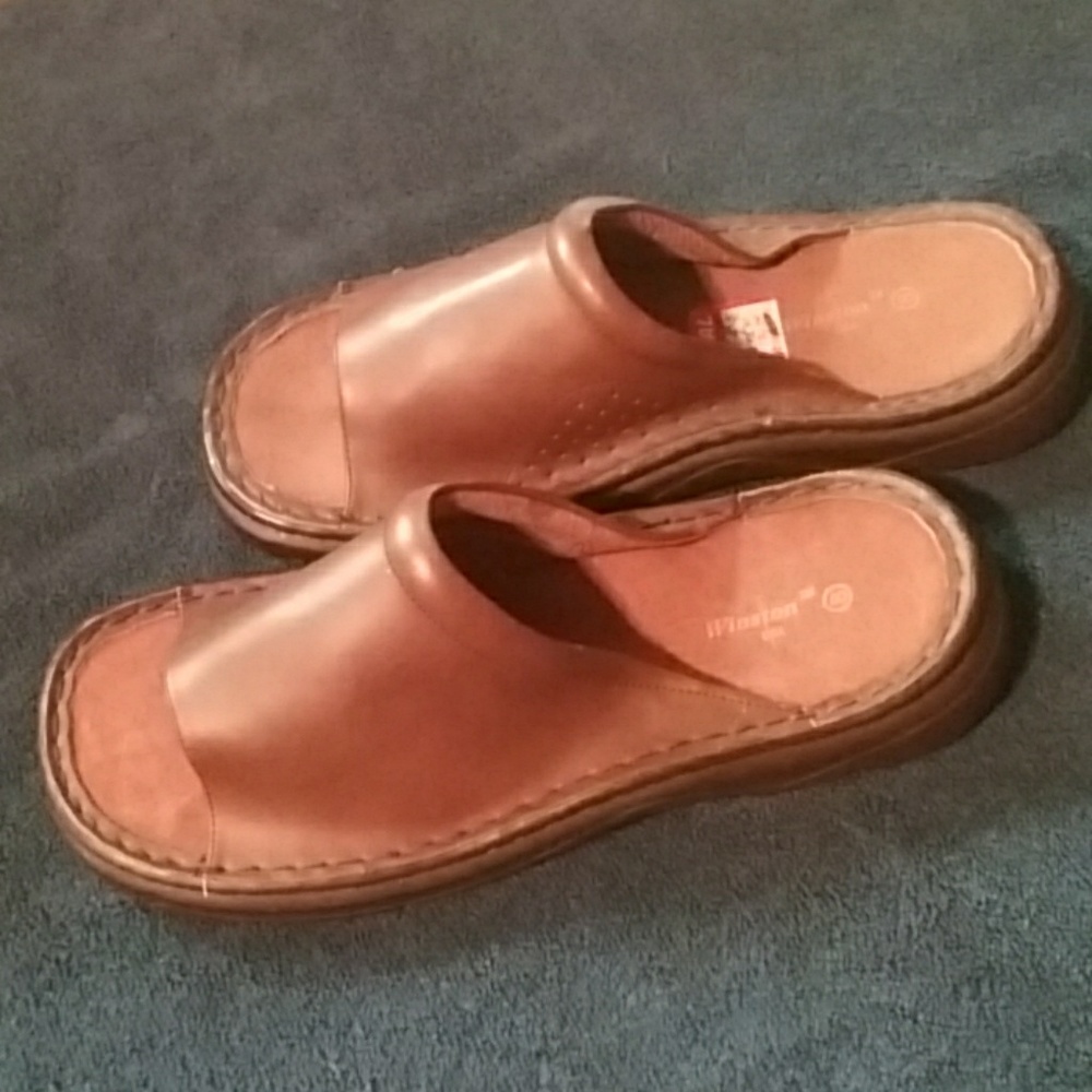 Winston Collection USA Mens Sandal Sz 8 Brown